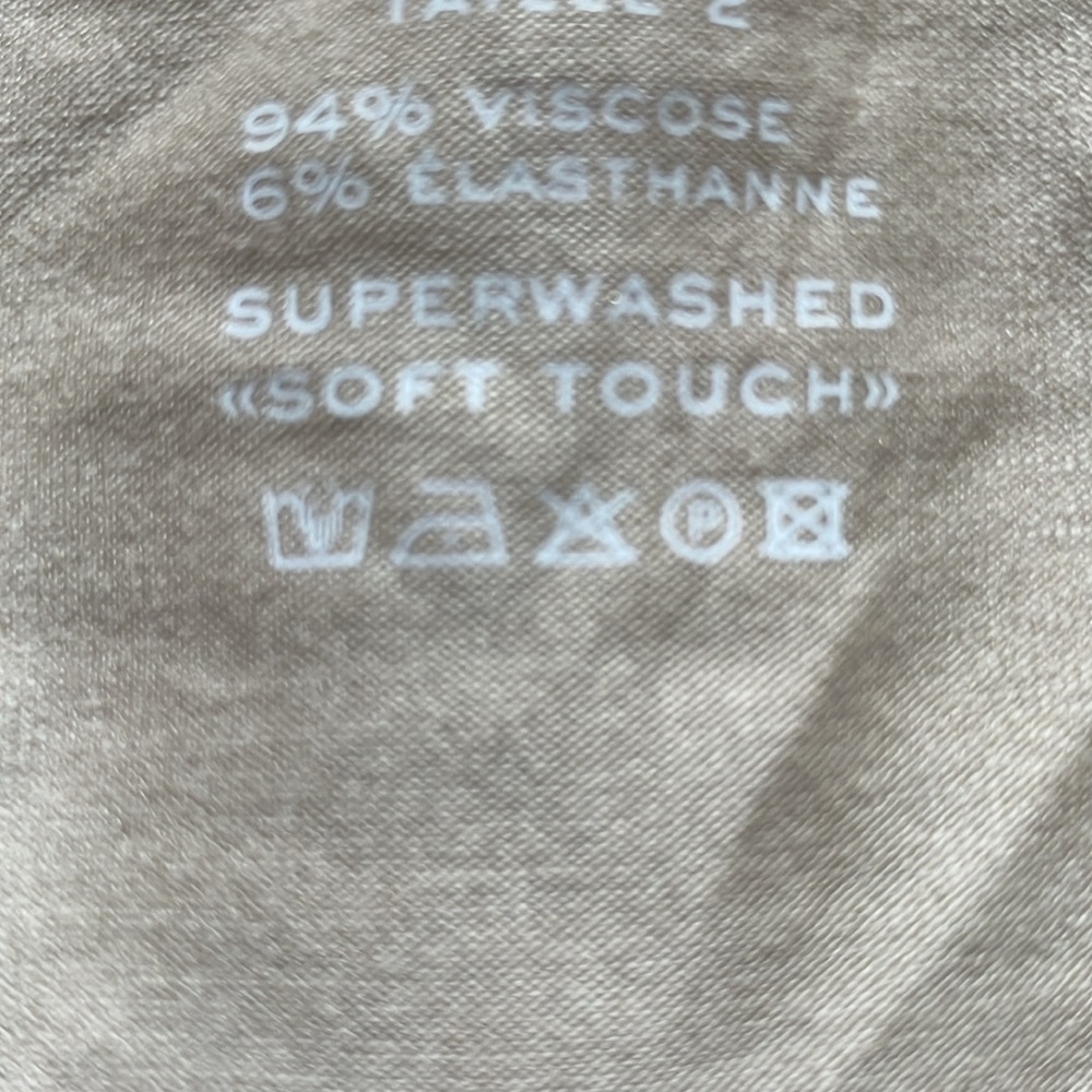 NWT | Majestic Filatures Soft Touch Gold Metallic T Shirt - $215 - Picture 6 of 7